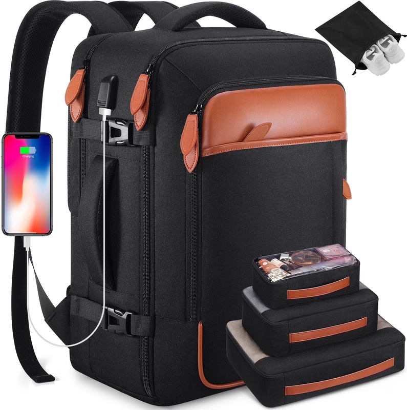 Travel Backpack for Men & Women Carry on Backpack Flight Approved 40L Waterproof10