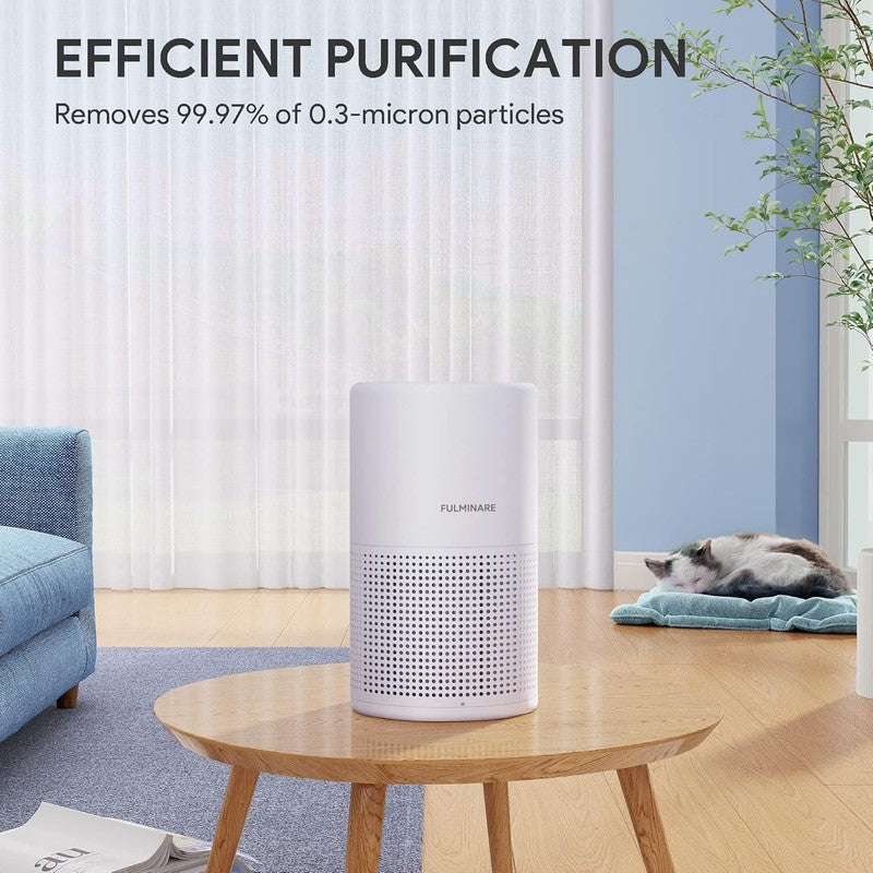 Air Purifier H13 HEPA Quiet w/ Night Light for Bedroom Home Office6