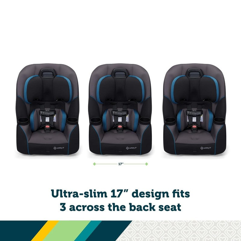 Crosstown Slim All In One Convertible Car Seat, Deep Sea2