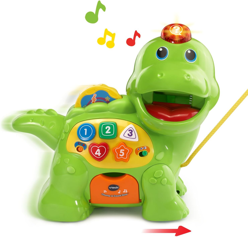 Chomp and Count Dino, Green3