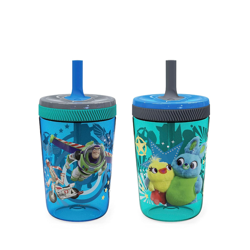 Kelso 15Oz Toy Story 4 Tumbler Set, Woody & Buzz, 2 Pack Leak Proof Cups0