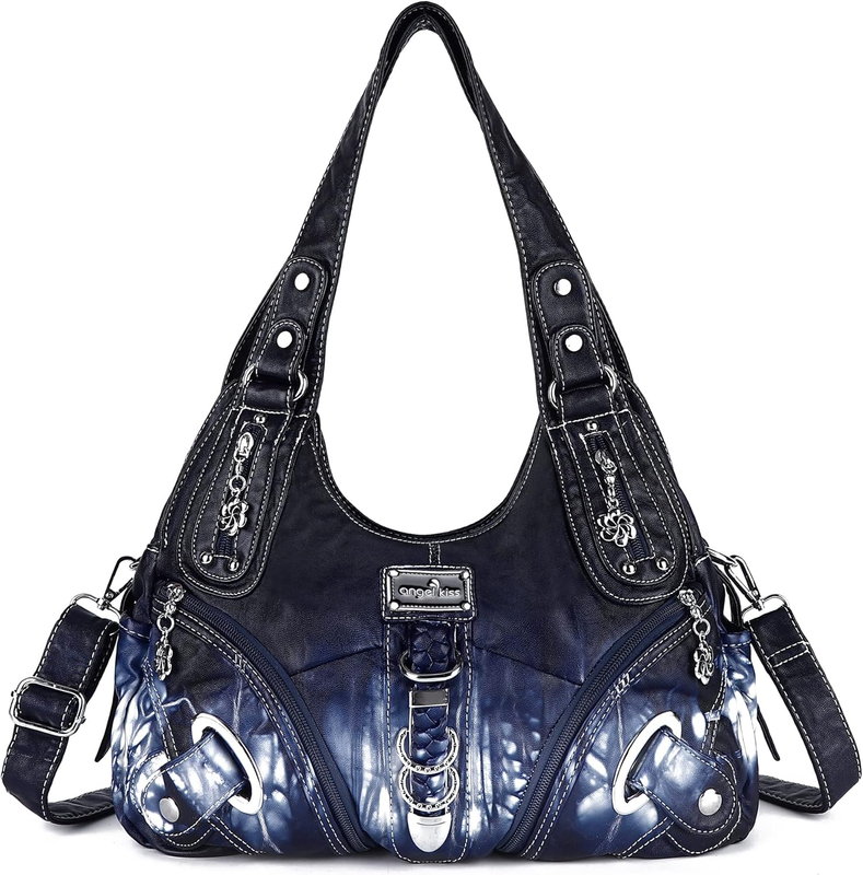 Angelkiss Women’s Large Hobo Satchel Shoulder Handbag Purse8