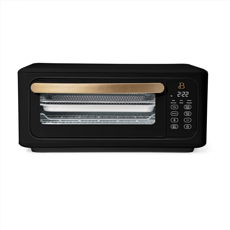Drew Barrymore Infrared Air Fryer Toaster Oven 9-Slice 1800W Black Sesame0