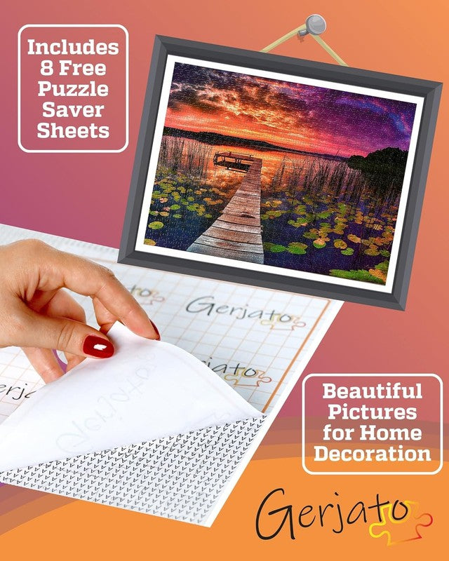 Puzzles for Adults 1000 Pieces – Ideal Gift for Loved Ones, Gift Ready Box, Lett4