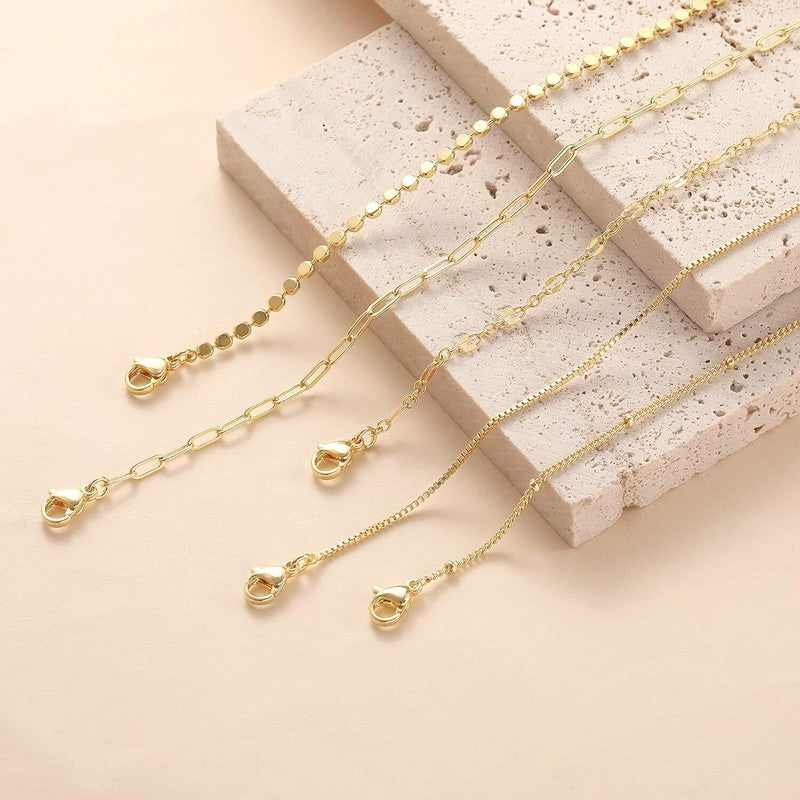Gold Bracelets for Women, Gold Plated Stackable Bracelet5