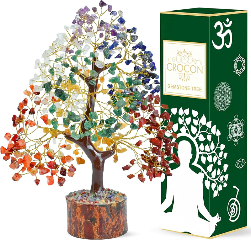 Original 7 Chakra Crystal Tree of Life Healing Decor Positive Energy Gift10