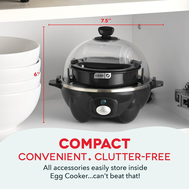 Rapid Egg Cooker   Boiler, Poacher & Steamer   Includes Measuring & Recipe Guide4