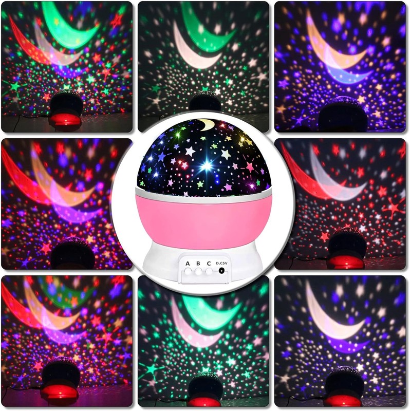 Star Projector Night Light for Kids - Perfect Gift for Ages 1-10!1