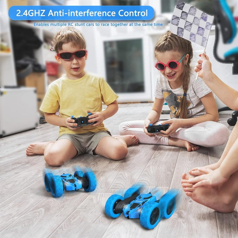 360° RC Stunt Car 4WD Double Sided with LED Rechargeable Kids Toy4