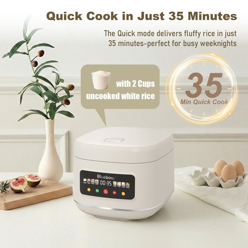 Digital Rice Cooker, 5.3QT Rice Maker, 8 In 1 Smart Multi Cooker, 24 Hour Timer 3