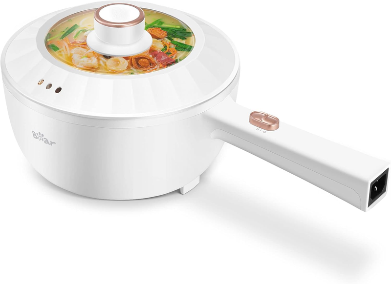 2L Electric Hot Pot Multifunctional Non Stick Frying Cooker Dual Power Control10