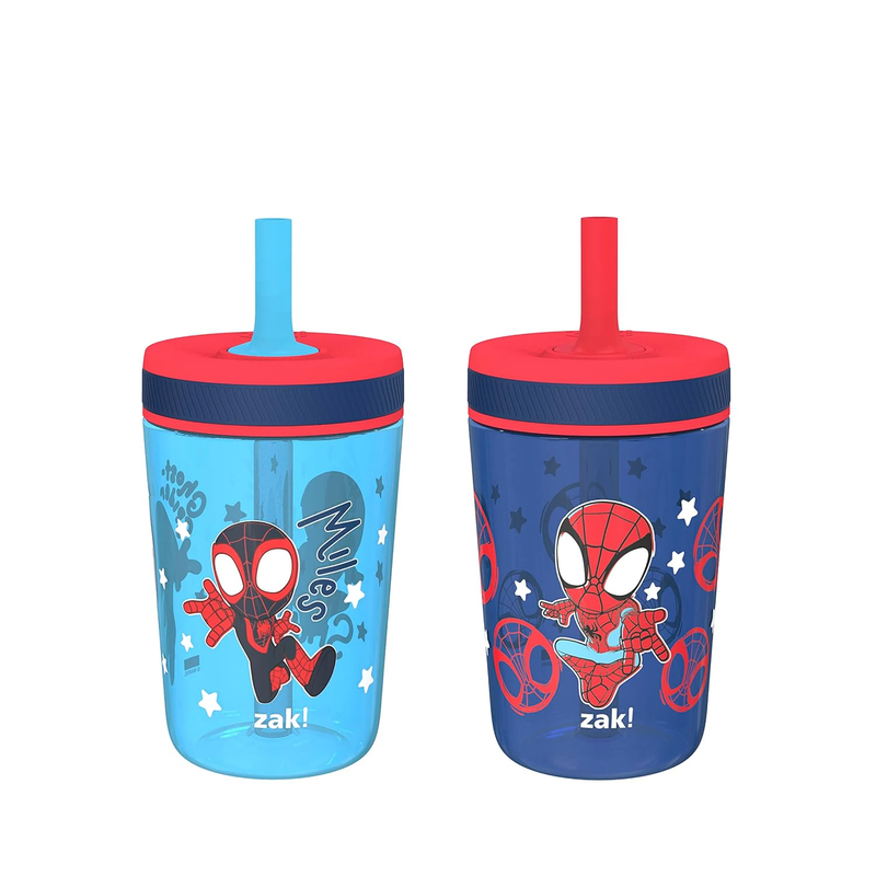 Spider Man Kelso 15Oz Toddler Cups, 2 Pack Leak Proof Sippy Cups for Kids9