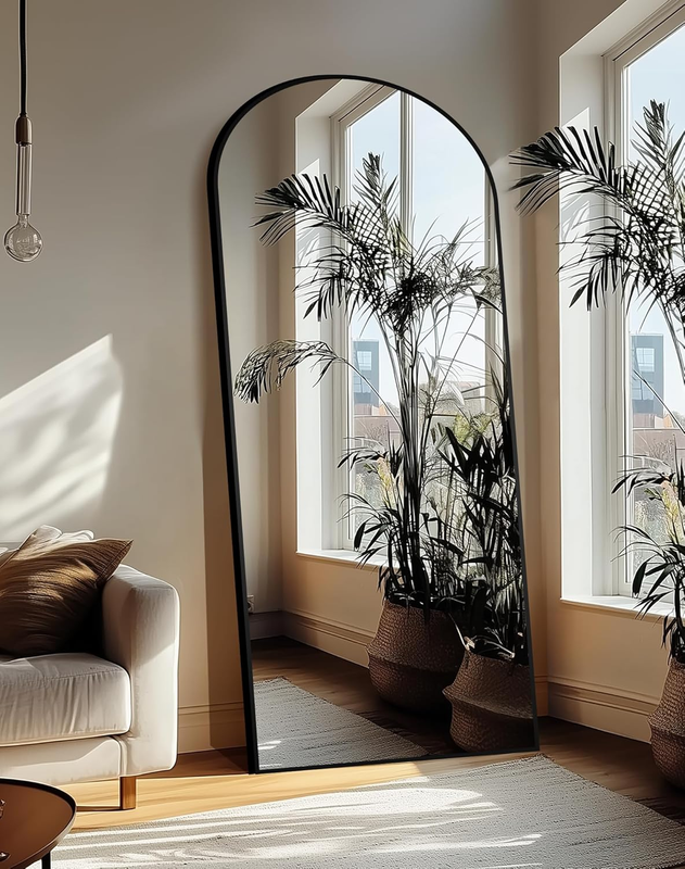 Full Length Mirror, Large Floor Mirror for Wall, Bedroom, Bathroom, Living Room 1