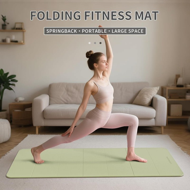 7 Fold Yoga Mat 70"X24"   1/2 Inch Thick Folding Exercise Mat, Compact Non Slip 2