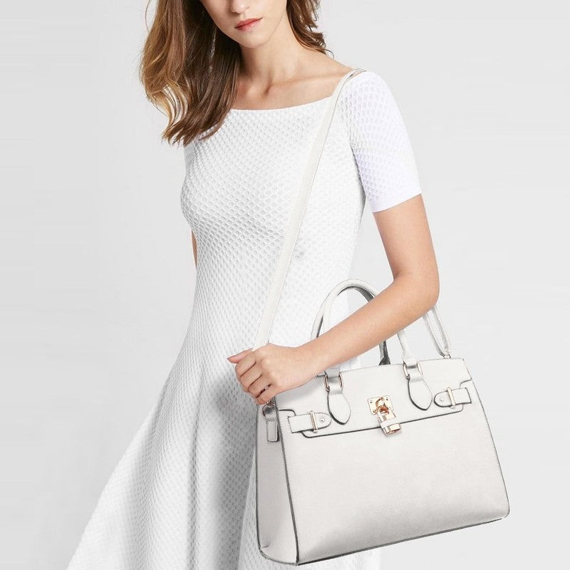 Women Handbag Purse Shoulder Top Handle Satchel Tote Work Bag Clutch4