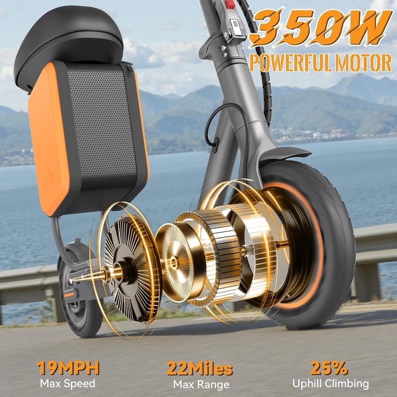 Electric Scooter for Adults, Folding E Scooter with 350W/500W Motor 16 24 Mph To2