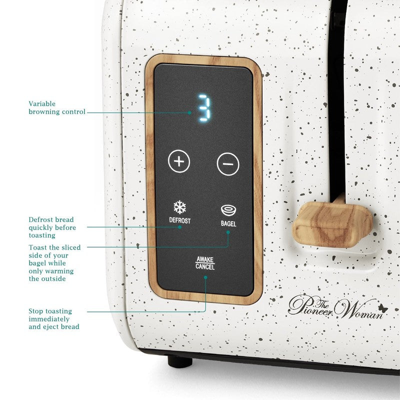 Digital 2-Slice Toaster with Digital Display1