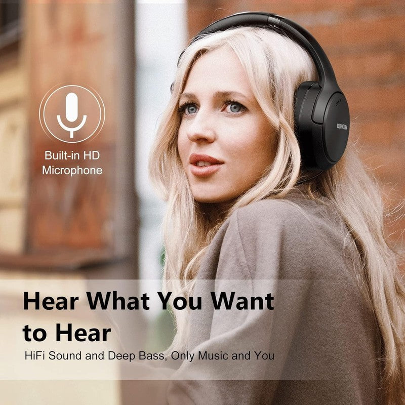 Wireless Hybrid Active Noise Cancelling Headphones with 70H Playtime6