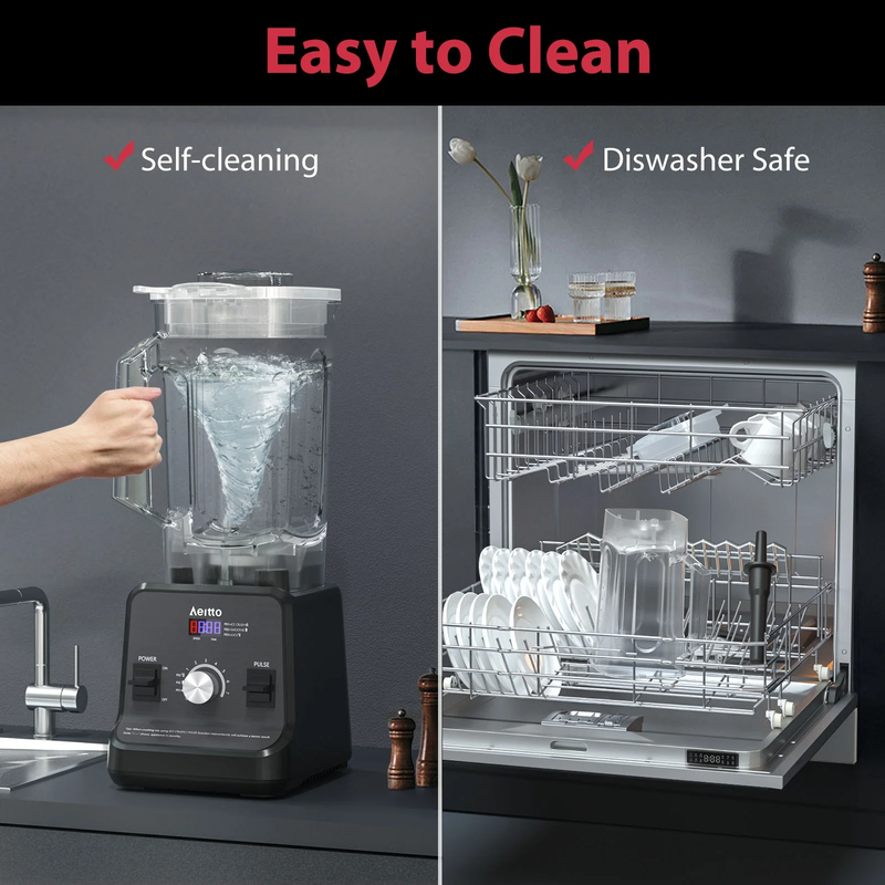 1500W High Speed Blender 68oz Professional Smoothie Ice Crush Blender5