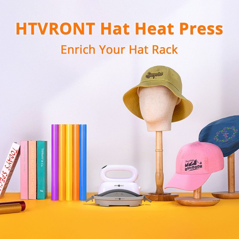 Hat Press, Heat Press Machine W/Lcd Multifunctional Design Cap Sublimation White1