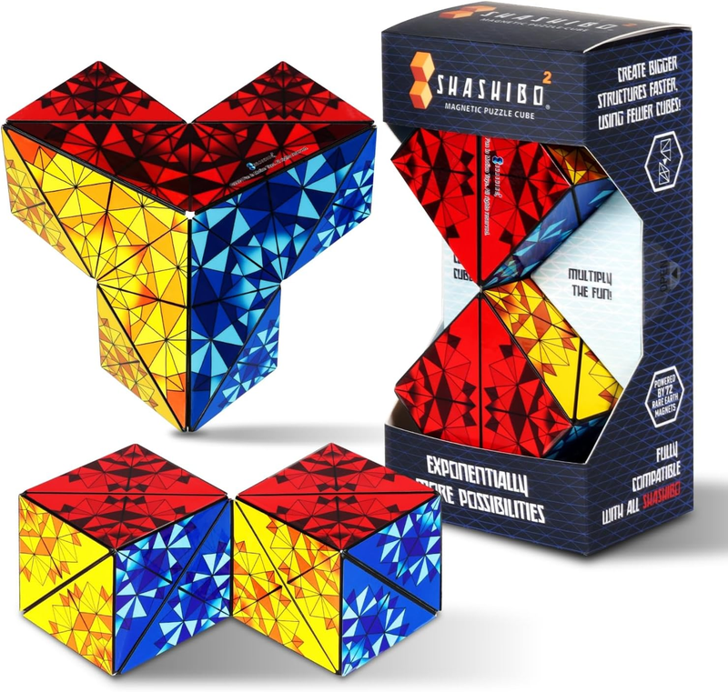 Sensory Fidget Cube Stress Relief Shape Shifting Toy 100+ Shapes Kids Adults8