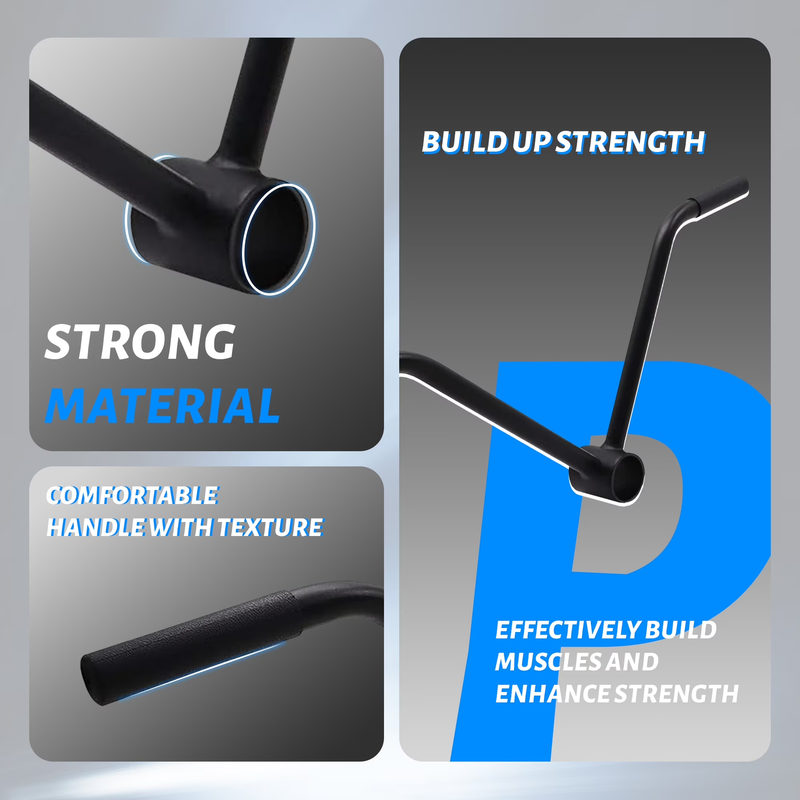 Landmine Handle T Bar Attachment Olympic Barbell Heavy Duty Gym Grip3