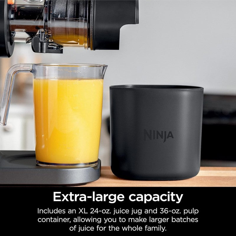 Neverclog Cold Press Juicer JC151 – Slow Juicer with Pulp Control, Dishwasher , 8
