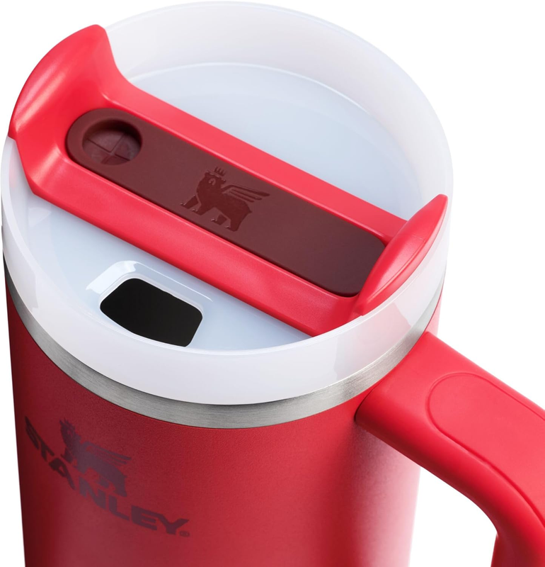 Stanley Quencher H2.0 30oz Tumbler w/ Handle Straw Insulated Chili Red1