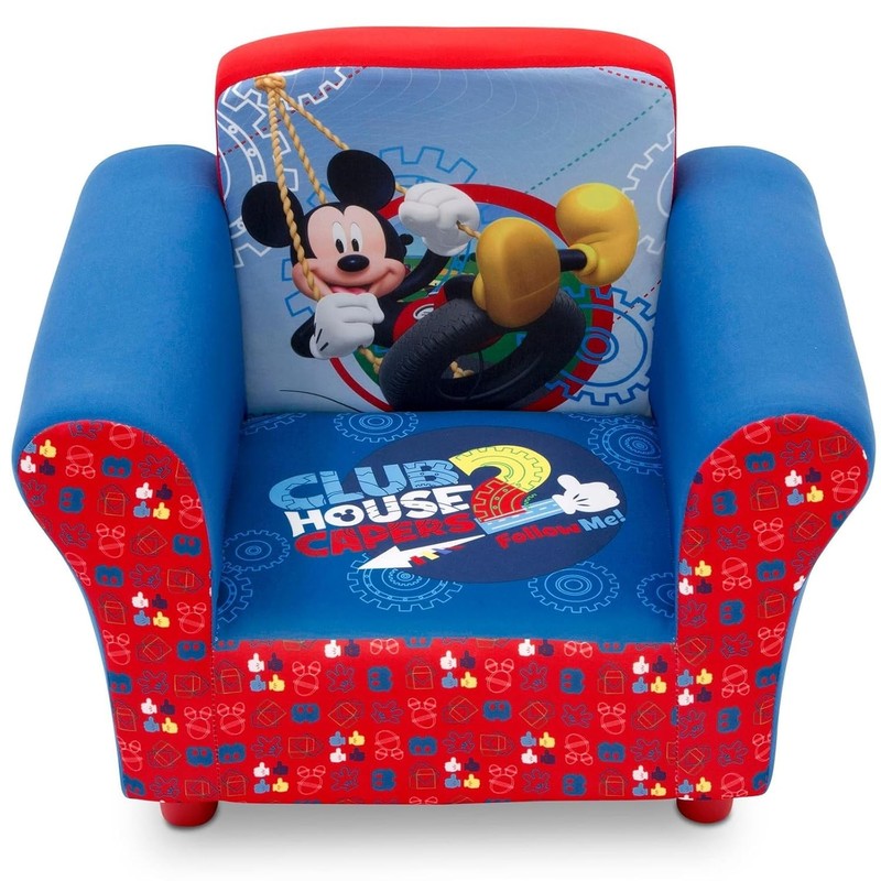 Kids Upholstered Chair, Disney Mickey Mouse4