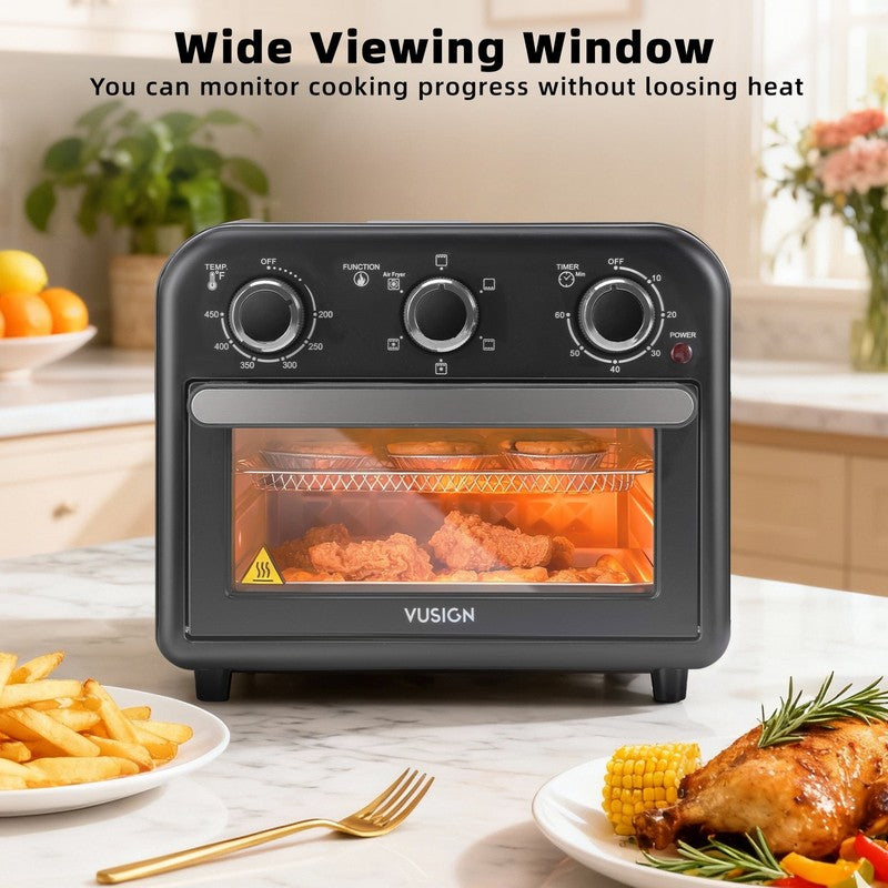 1300W 6 in 1 Air Fryer Toaster Oven | 13QT Convection, Roast, Bake, Broil, Toast3