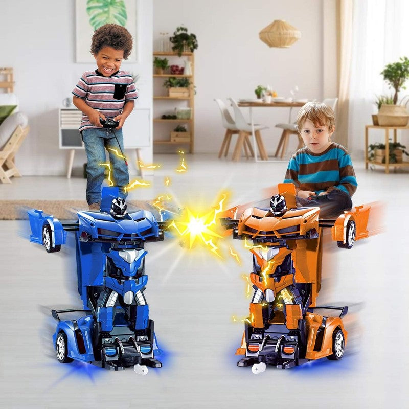 Remote Control Car   Transform Robot Toys for Boys Teens, Rechargeable RC Car wi3