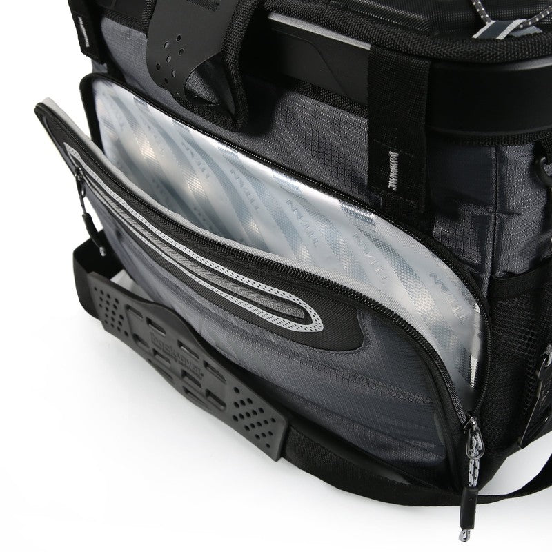 40 Can Collapsible Zipperless Soft Cooler, Black, 23 QT5