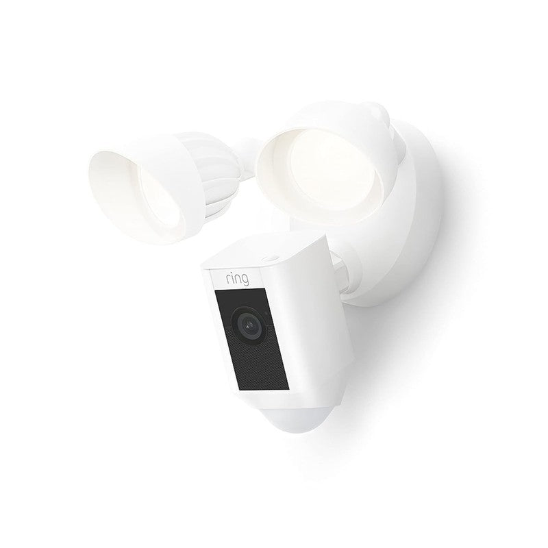 Wired Floodlight Cam with 1080P HD Video & Motion Detection - White1