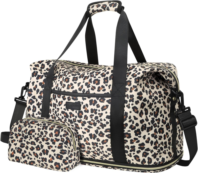 Expandable Travel Duffle Bags Weekender Overnight Bags for Women Men Hospital Ba8