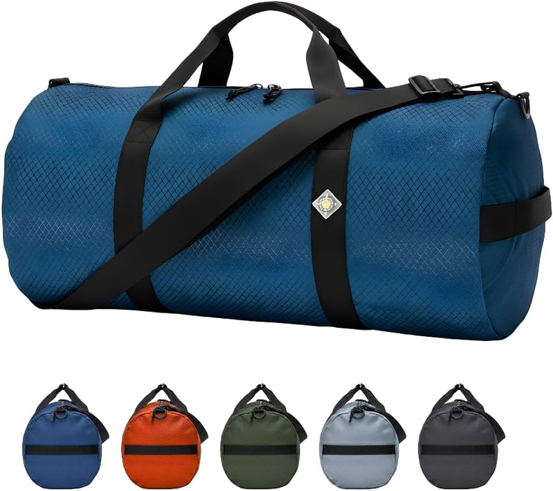 44L Heavy Duty Duffel Bag 1050D Ripstop Gear Bag Blue 12x240