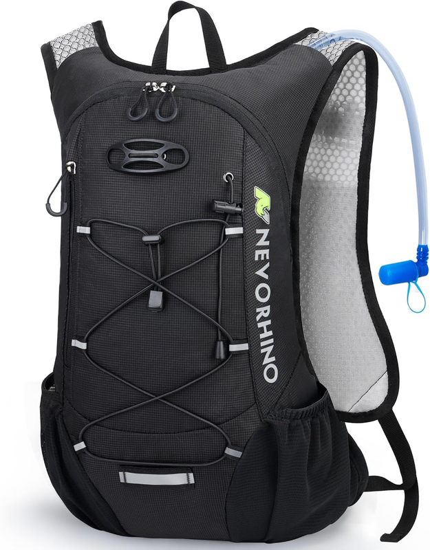 Lightweight Hydration Backpack, Running Backpack with 2L Water Bladder, Hydro Wa0