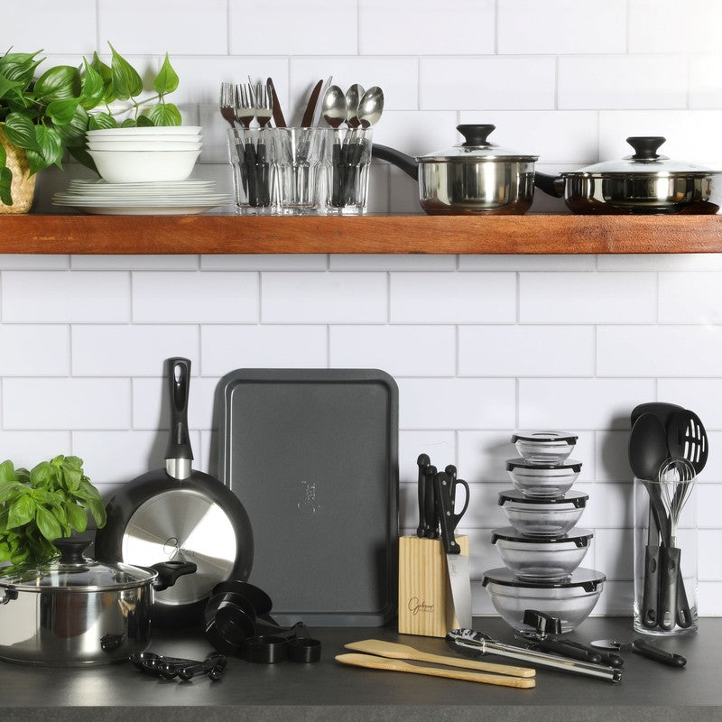 71-Piece Cookware Set  Stainless Steel & Nonstick Pots, Pans Bakeware & Utensils1