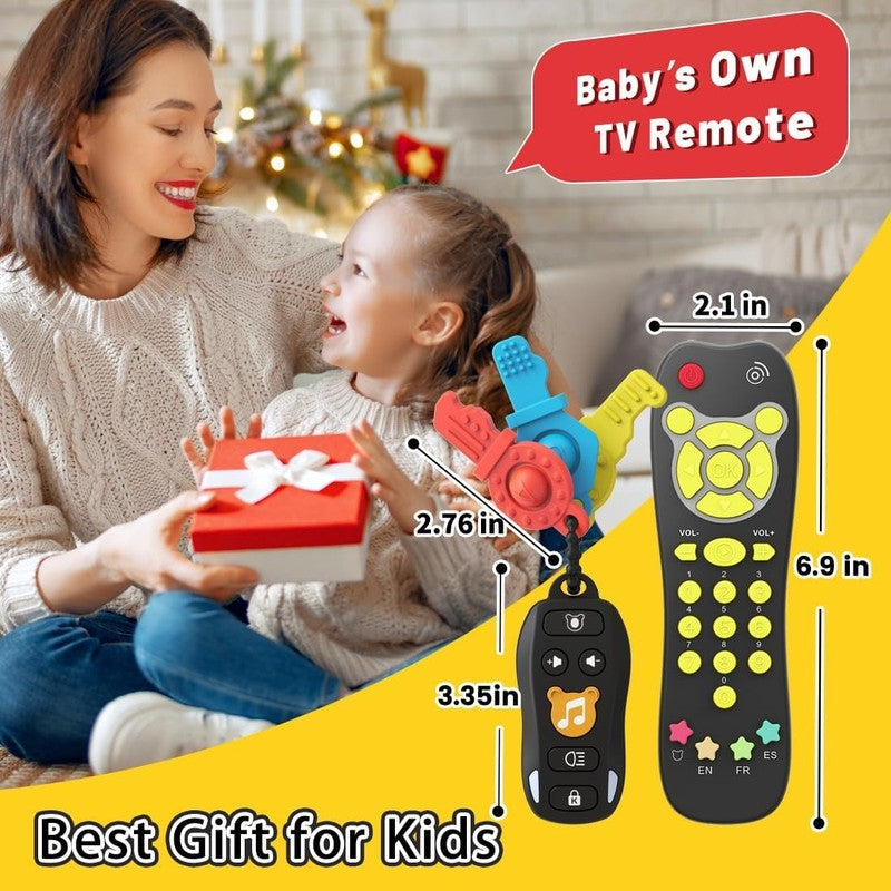 Baby Toy Car Keys & Remote Set – Musical Light Up Sensory Toy for Infants5