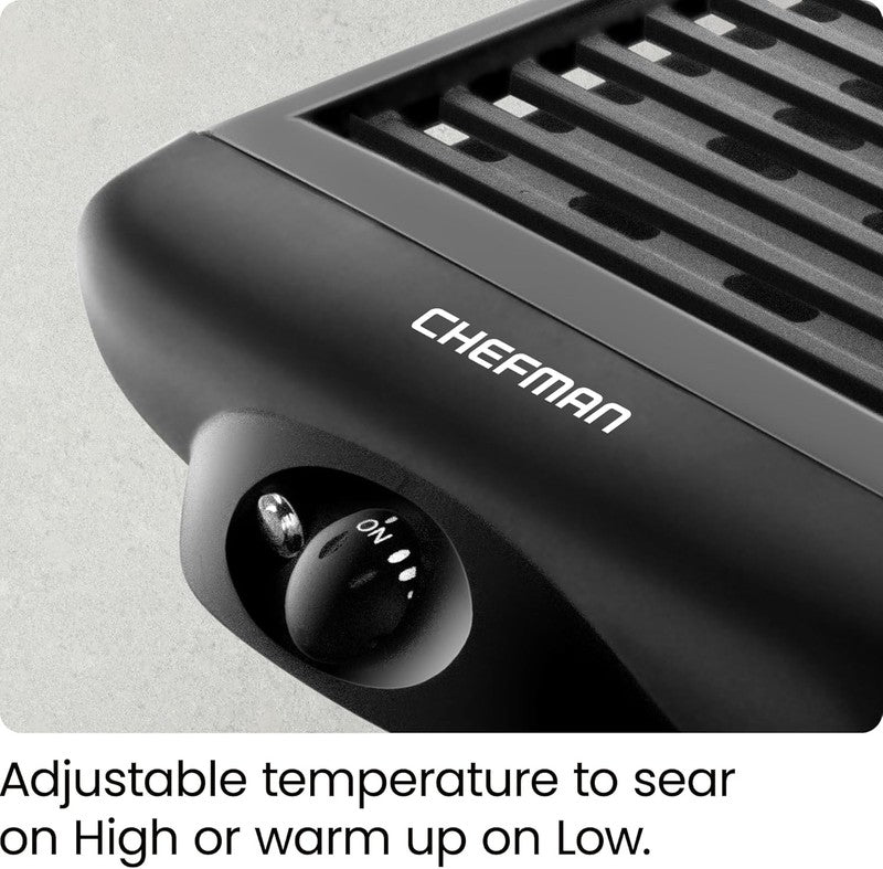 Electric Smokeless Indoor Grill W/ Non-Stick Cooking Surface & Adjustable Temper5