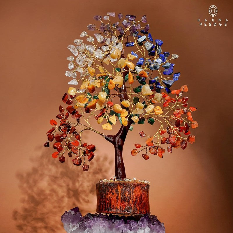 Crystal Tree of Life 7 Chakra Healing Crystals Trees for Home Decor, Office Desk6