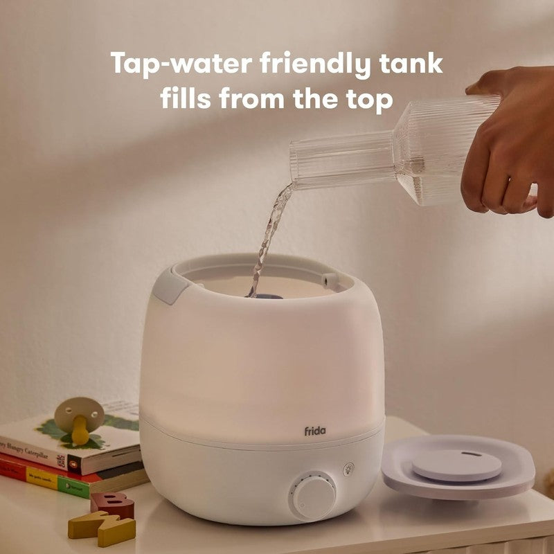 3-In-1 Cool Mist Humidifier for Large Rooms, Top Fill Humidifier for Bedroom, Al2