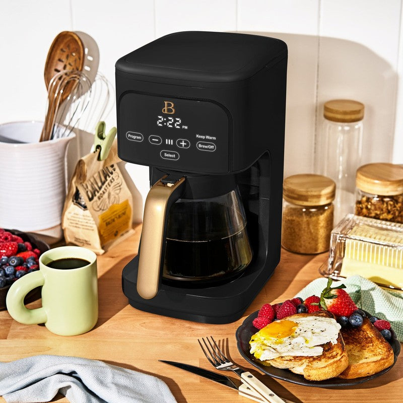 12 Cup Programmable Coffee Maker, Black Sesame by Drew Barrymore1