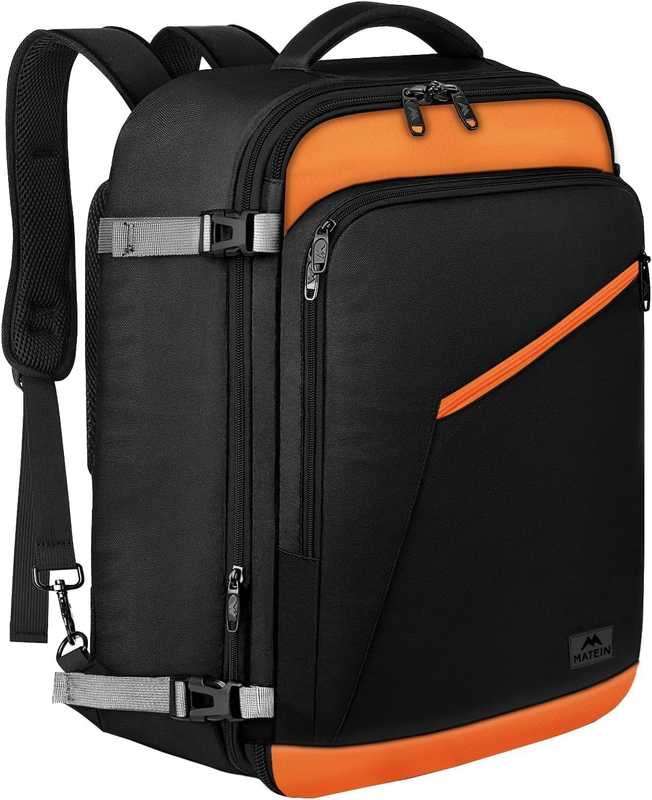 Carry On Backpack Airline Approved Expandable Travel Bag0