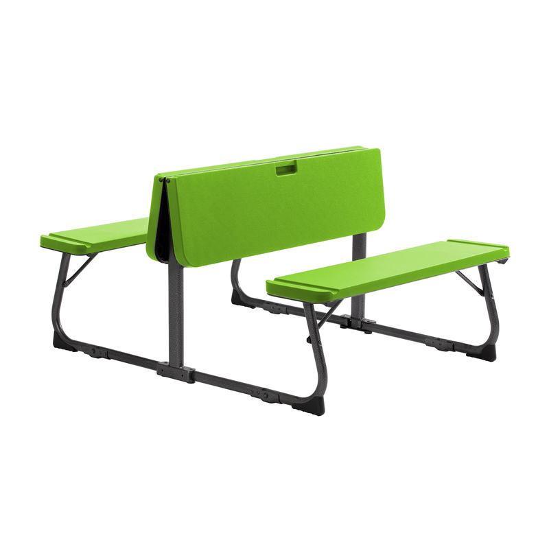 Folding Kid'S Picnic Activity Table for Ages 3-8, Green5