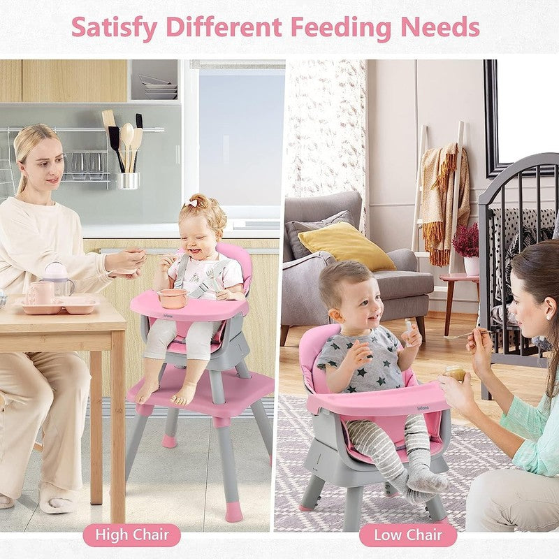 8 in 1 Baby High Chair, Convertible Highchair for Babies and Toddlers, Infant Di2