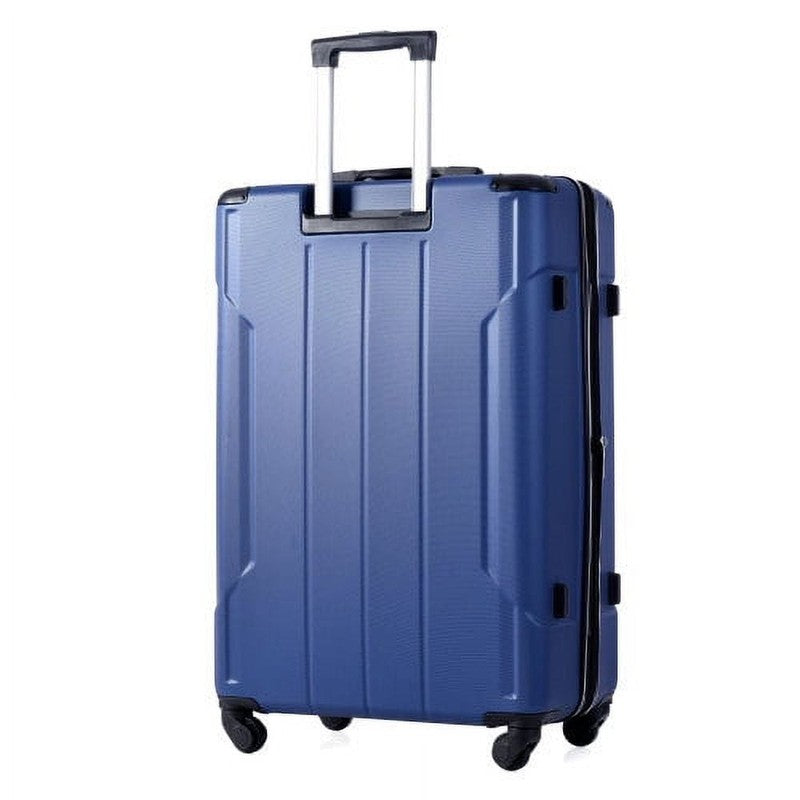 Carry on Luggage 24 Inch, ABS+PC Lightweight 65L Capacity Hardshell Suitcase wit6