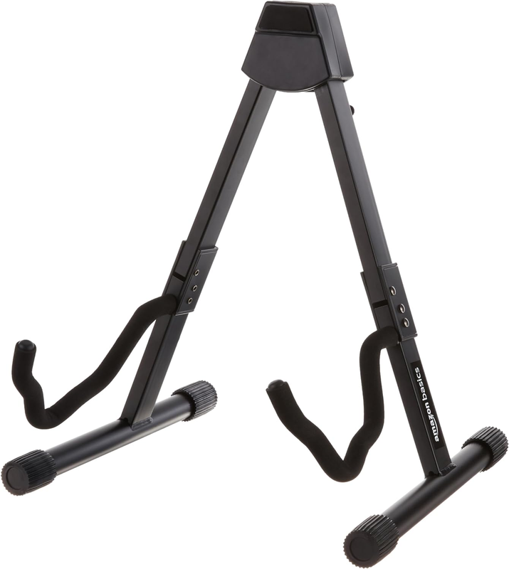 Adjustable Folding Guitar Stand, A-Shape, Fully Assembled - for School Music Pro0
