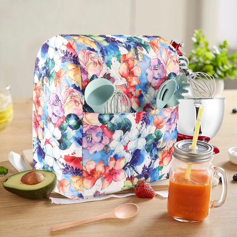 KitchenAid Stand Mixer Cover 5 8 Qt w/ Storage Pockets Dust Cover6