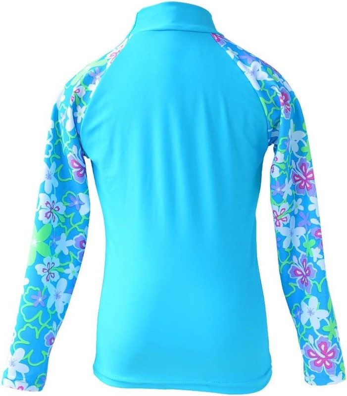 Girls Swim Set 2 Piece Long Sleeve Pants UPF50+ Beach Swimwear 3-122