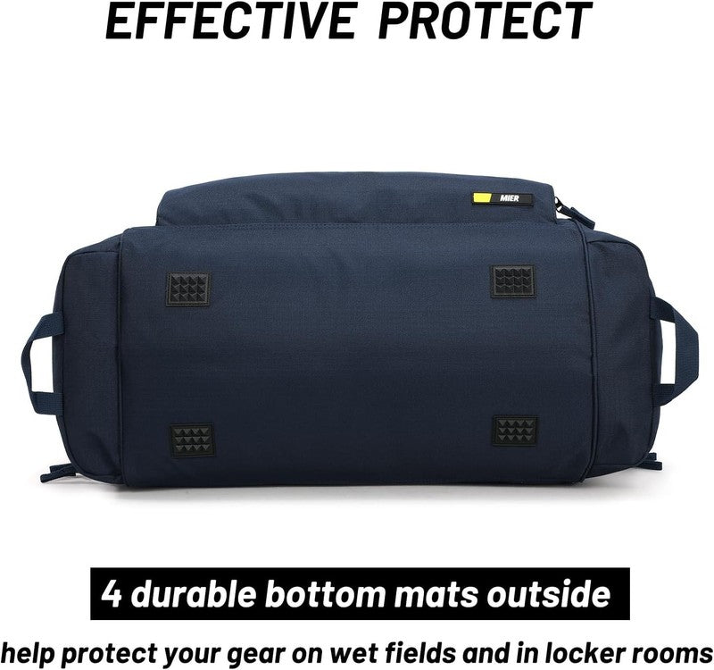 60L Large Gym Duffle Bag Shoes Compartment Lightweight Fitness Travel3